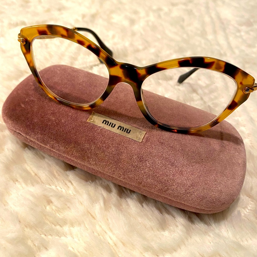 Miu Miu Tortoise Shell Cat Eye Frames